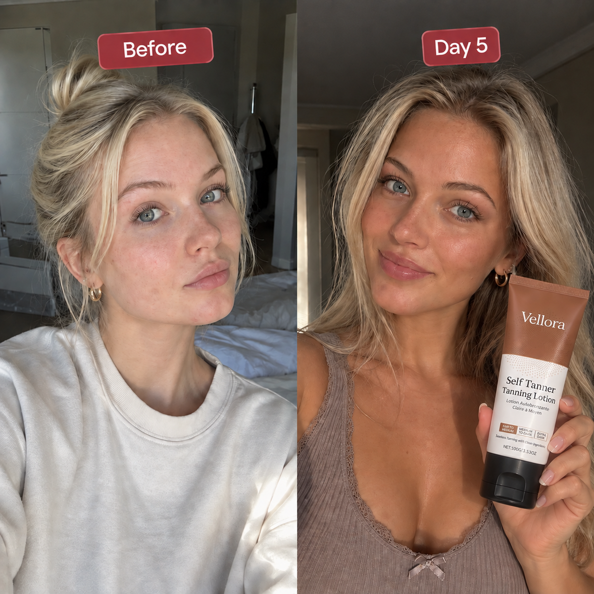 Vellora Golden Hour Tanning Lotion